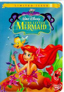   MERMAID Limited Issue RARE Walt Disney DVD USA 717951005861  
