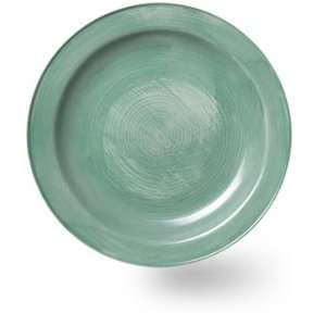    Pfaltzgraff Stonewash Green Round Platter 13