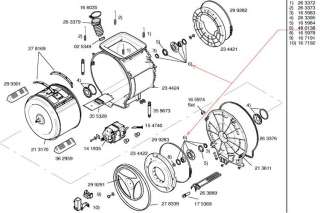 LAGERSATZ WIE BSH 480138 / 263427 ANTRIEB O. GEGENSEIT  