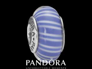 Original Pandora Bead 790683 Silber Murano pastell/blau  