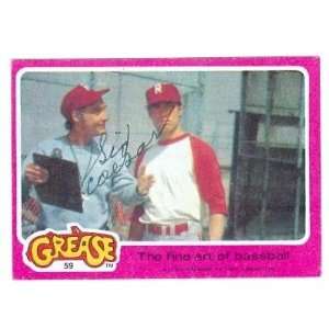  Sid Caeser Autographed Trading Card Greese Sports 