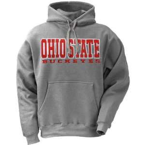 Ohio State Buckeyes Ash Training Camp Hoody Sweatshirt  
