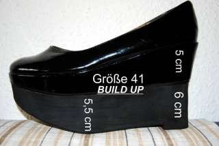 Orthese Prothese   Build Up   HIGH HEELS   WEDGES   6 cm Gr.41 in 