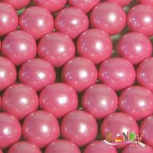 Sixlets Shimmer Bright Pink Balls 10 Grocery & Gourmet Food