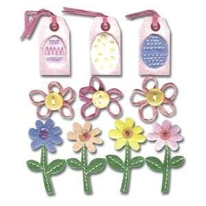  Jolees Boutique Dimensional Stickers   Egg Tags Arts 