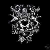 Schwalben Rockabilly Tattoo True Love Girl Shirt *97143  