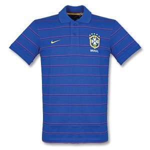  Brazil Blue Polo Shirt 2010