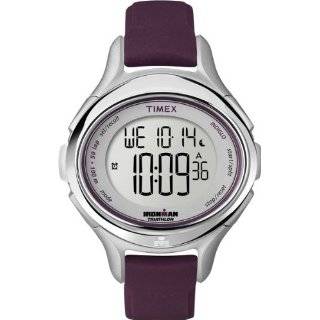Timex Womens T5K4989J All Day 50 Lap Ironman Oval Case Silicone Strap 