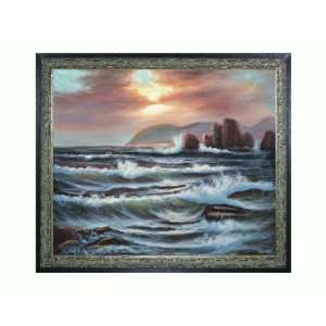  Art Reproduction Oil Painting   Seascapes Velvet Sea with 