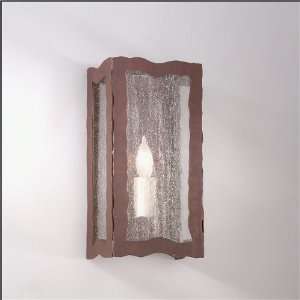  WHITNEY 1LT WALL SCONCE OLD RUST