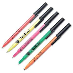   Printed Neon Stick Twist Pen   Min Quantity of 150
