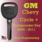 2007 2008 2009 2010 2011 silverado chevy tranponder chip key