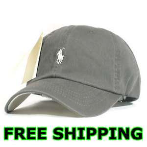 Polo Casual Outdoor Golf Sport Ball Classic Cap Hat Gray  