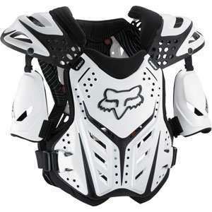  Fox Racing Raceframe Chest Protector White SML Automotive
