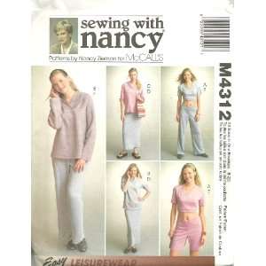   Sewing With Nancy Sewing Pattern M4312 (Size 8 22) Arts, Crafts