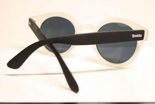   Made in France Op Art Warhol Sunglasses Round Wayfarer Linda  