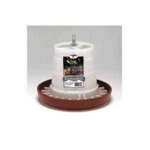  PLASTIC HANGING FEEDER, Color RED; Size 11 POUND 
