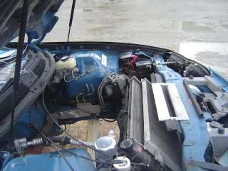   Camaro SS Z28 LS1 OEM Blue Front Clip Nose Fenders Hood Bumper  