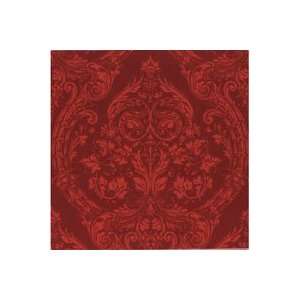    Grandeur Red Christmas Party Lunch Napkins