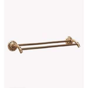   Pompadour 30 Inch Double Towel Bar In Brushed Nickel