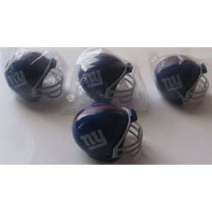 NFL Football Mini Helmets New York Giants Pencil Toppers Vending Toys 