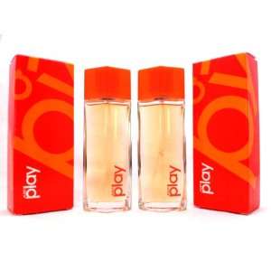  of 2 Avon Just Play For Her Eau de Toilette Spray 1.7 oz each Perfume