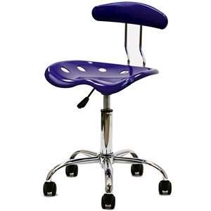  Lexington Modern Acrylic Task Chair, Blue
