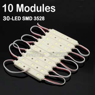  3528 12/30 LED Cool White 3.6w/9W String light 4/10 modules 12V  