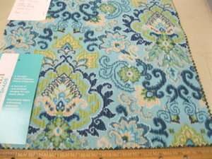 Fabric Waverly Sun n Shade Magic Carpet Ocean WV86  