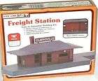 Life Like Structure #7430 Freight Station Plastic Kit N Scale