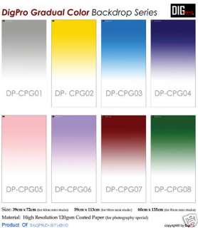Gradient Colors Background Paper (40cm)