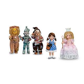 Ultimate Wizard Of Oz Miniature Size Child Dolls Set  