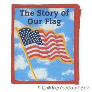   CLOTH/SOFT BOOK KIDS~BABY~AMERICANA~USA~BEDTIME STORY~STUFFED~HISTORY