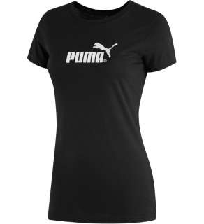 NWT Puma Womens Heathered No.1 Logo T Shirt New Short Sleeve Top Cool 