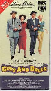 Guys and Dolls (VHS CBS FOX, 1986 )  