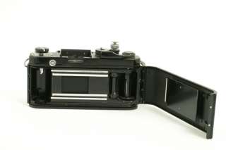 Nikon F2 Black 35mm SLR Film Camera Body Only F 2 w/out Prism 198318 
