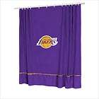 sports coverage los angeles lakers sideline shower curtain 
