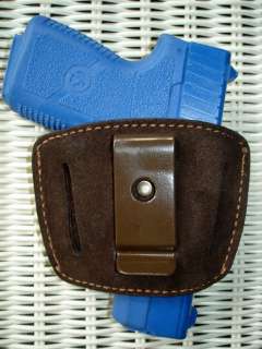 CARDINI SUEDE LEATHER ITP IWB HOLSTER   KAHR PM9 P380  