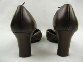 WORTHINGTON Brown Shoes Heels Ankle Pointed 8.5 9  