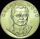 1981 1 Ounce Gold Medal   Mark Twain   American Arts Commemorative 