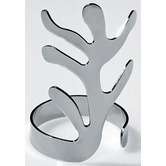 Napkin ring in 18/10 stainless steel mirror polished.
