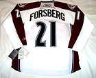 PETER FORSBERG 07/08 ITG ULTIMATE GAME USED JERSEY 17/24