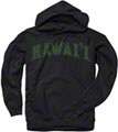 Hawaii Warriors Black Arch Hooded Sweatshirt