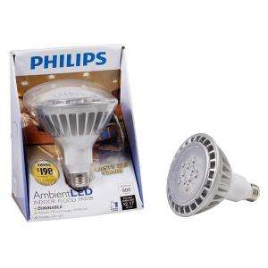 Philips18 Watt (90W) LED PAR38 Indoor Flood Bright White (3000K) Light 