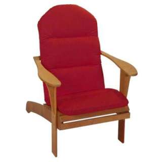   Collection 20.5 in.Red Sunbrella Montauk Adirondack Chair Cushion