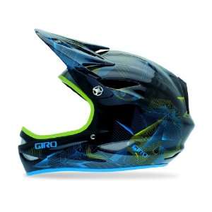 Giro Downhill Helm Remedy black/cyan/lime lines  Sport 