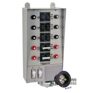 Reliance Controls 30 Amp 10 Circuit Transfer Switch 30310A at The Home 