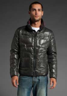 DIESEL Jomesson Nylon Jacket in Charcoal  