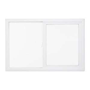   HandVinyl Window, 48 in. x 42 in., White, with LowE Triple GlazedGlass