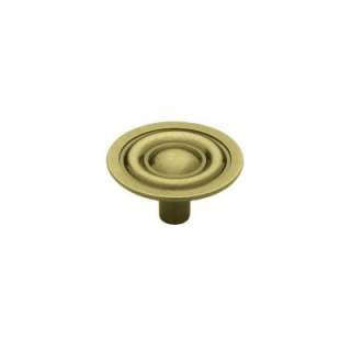 Liberty 1 5/16 In. Target Round Cabinet Hardware Knob P635BCC AB C7 at 